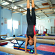 Illustration for article titled Even An Olympic Gymnast Should Probably Not Play With a 3DS While Standing On Her Hands
